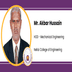 Nellai College of Engineering, HOD Mechanical Engineering: Mr. Akbar Hussain Interview